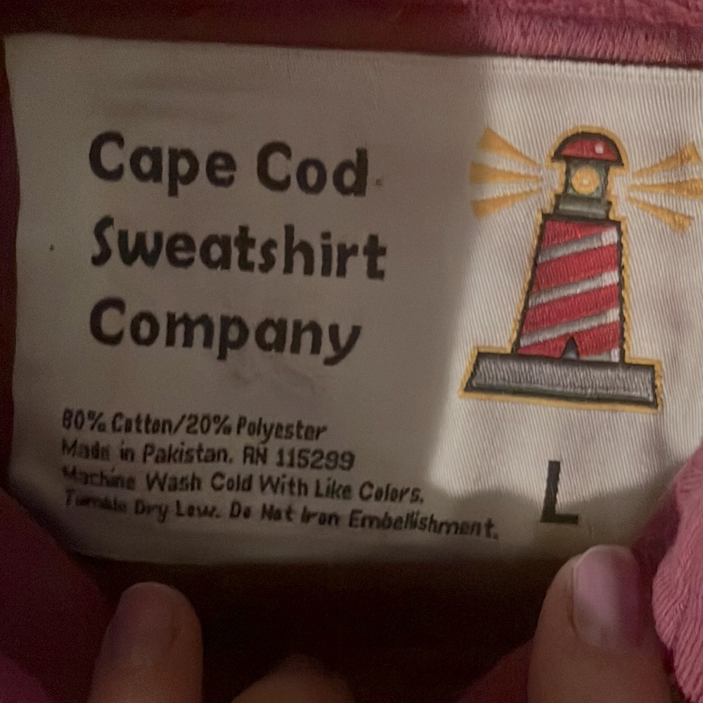 New Cape Cod pullover, size Large - Picture 6 of 6